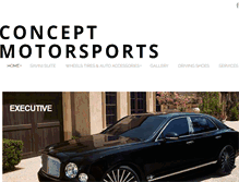 Tablet Screenshot of cnmotorsports.com